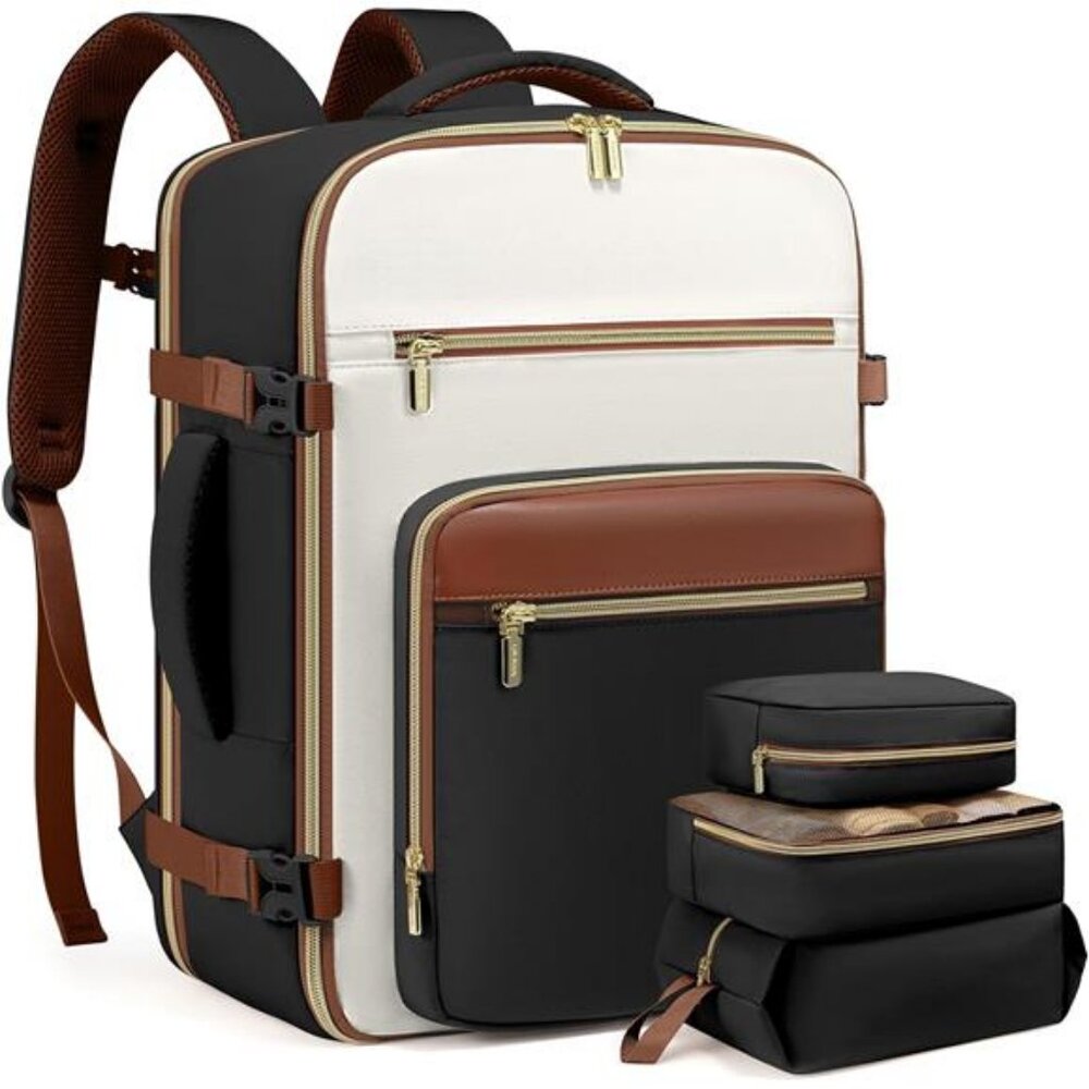 LOVEVOOK Travel Backpack For Women,40L Carry On Backpack Flight Approved,TSA